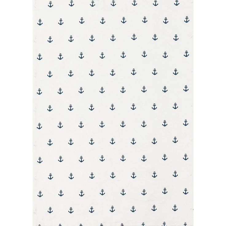 Kracht Geschirrtuch Anker, (Set, 3-tlg, Set), 3er Pack Geschirrtücher (3 Stück), ca. 50x70cm, Halbleinen bedruckt – Bild 2