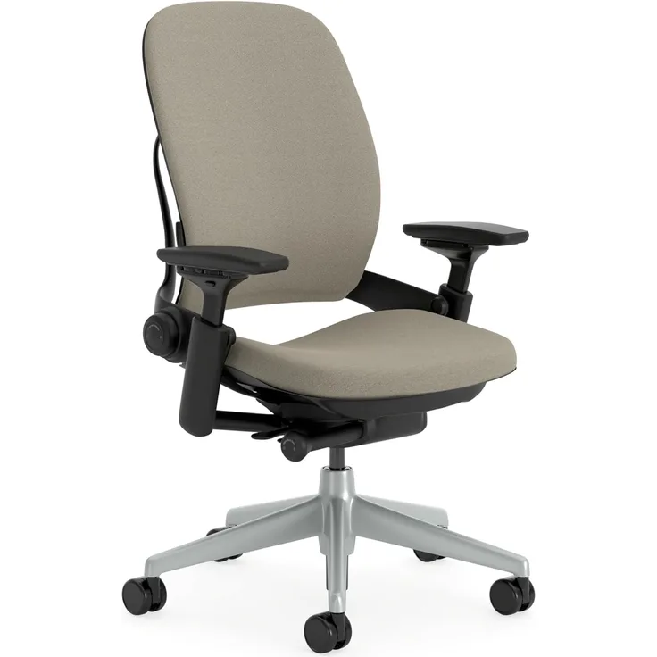 Steelcase Leap Bürostuhl mit Bezug in Trüffel