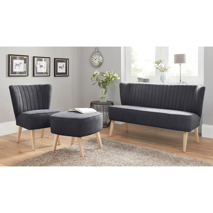 INOSIGN 2-Sitzer Campi, bequemes Küchensofa, frei im Raum stellbar – Bild 2