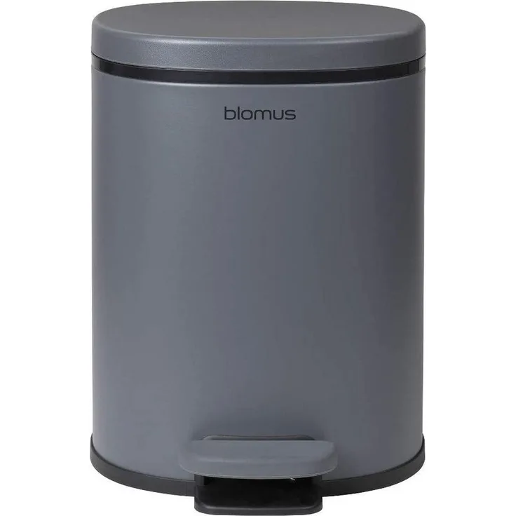 Blomus Treteimer PARA, Mülleimer, Abfalleimer, pulverbeschichtet, Kunststoff, Silikon, magnet, 5 L, 69210
