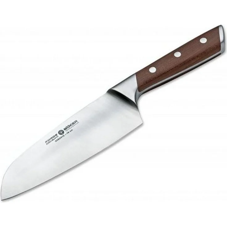 Böker Manufaktur Solingen Kochmesser Böker Forge Wood Santoku – Bild 4