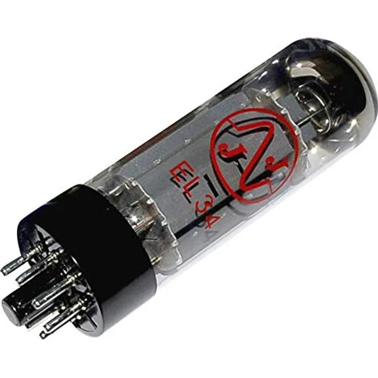 No Name EL 34 = 6 CA 7 Elektronenröhre Endpentode, 250 V, Oktal Sockel, 2er Pack