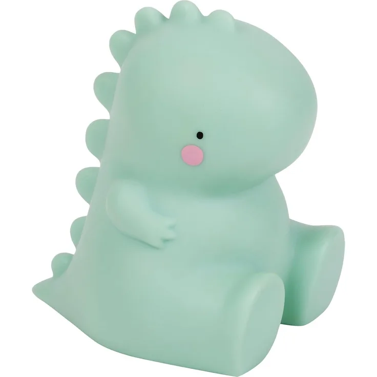 A Little Lovely Company Nachtlicht Star Mädchen 14,5 Cm Pvc: nachtlicht T-Rex 12,5 cm PVC grün (592690)
