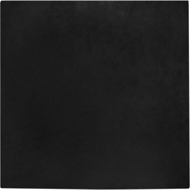 vidaXL Rutschfester Kunstfellteppich Olite Schwarz 200 x 200 cm 42021731 – Bild 1