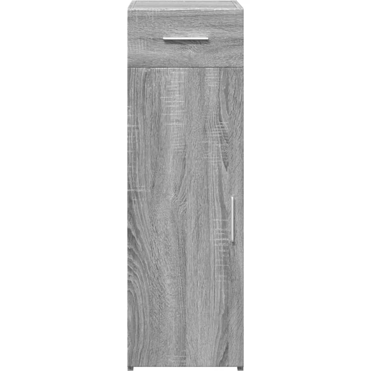 vidaXL Sideboard Grau Sonoma 30x42,5x93 cm Holzwerkstoff 846276 – Bild 3