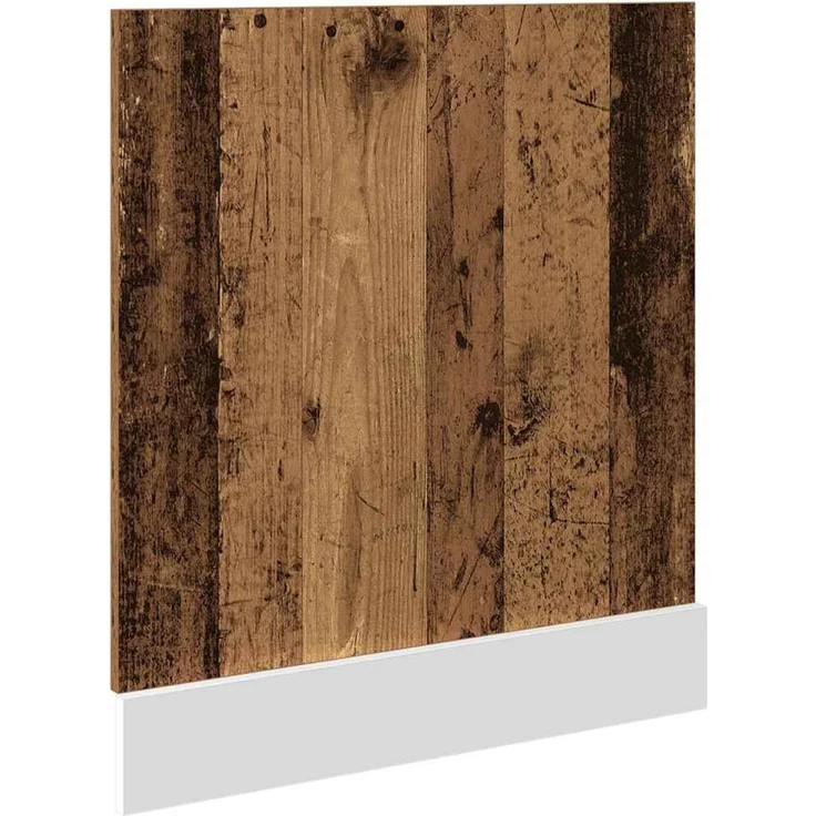 vidaXL Geschirrspülerblende Altholz-Optik 60x1,5x67 cm Holzwerkstoff 856134 – Bild 5
