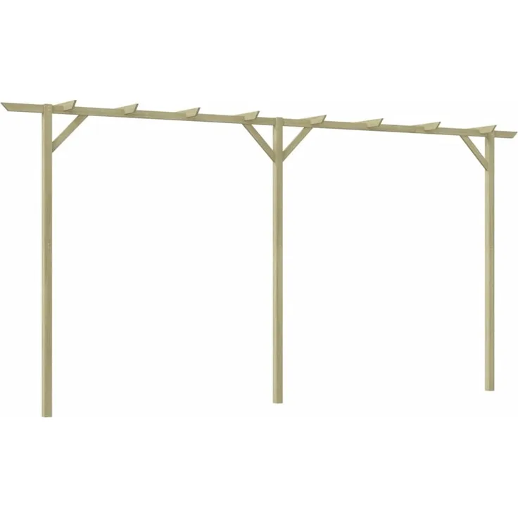 vidaXL Gartenpergola 410x40x203 cm Holz 41664