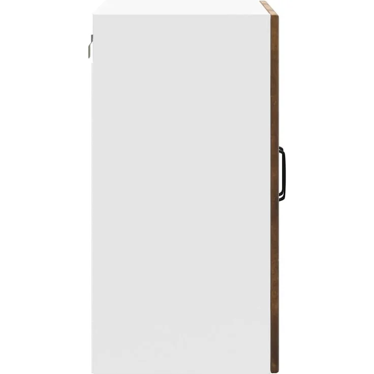 vidaXL Küchen-Hängeschrank mit Glastür Lucca Räuchereiche Holzwerkstoff 853912 – Bild 7
