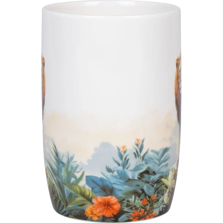KÖNITZ 1172693057 Becher Jungle Lions 580 ml aus Bone China Porzellan / Dschungel Löwen – Bild 4