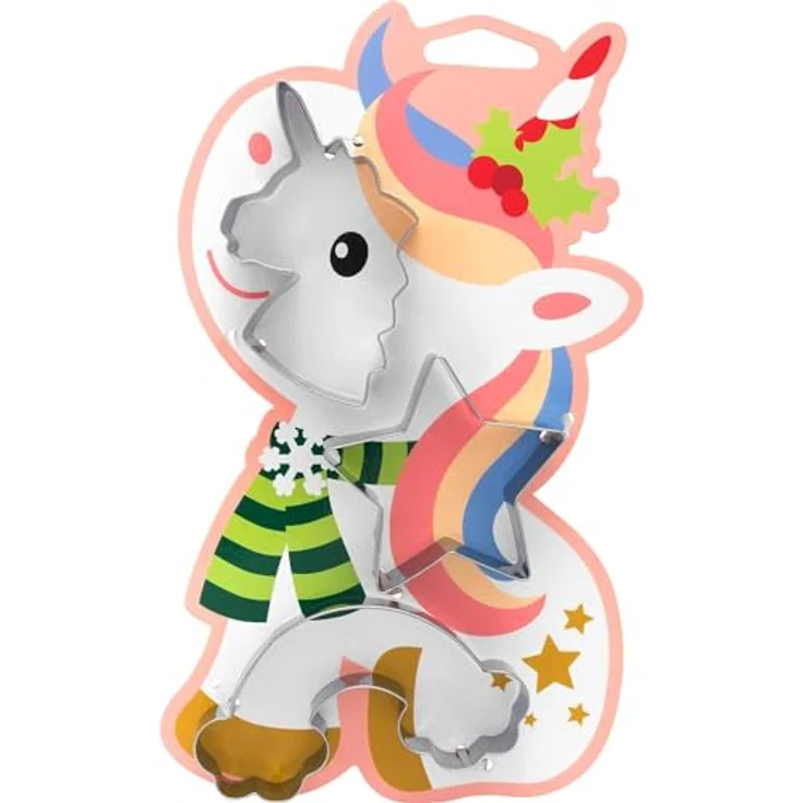 Sheepworld Ausstechformen Ausstecher-Set 3er Kinder Motiv Einhorn 51134 – Bild 2