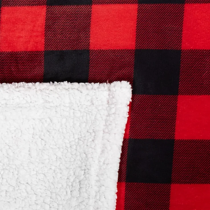 Kuscheldecke LIQUORICE 150 x 200 cm Rot – Bild 5