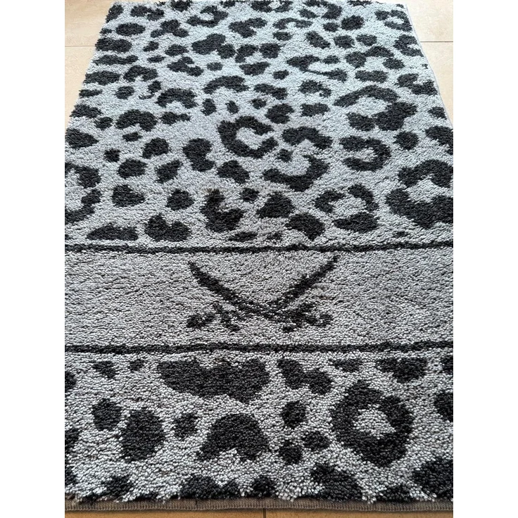Sansibar Sylt Badematte Badematte SANSIBAR LEO LB 70x120 cm grau Badteppich Badvorleger – Bild 2