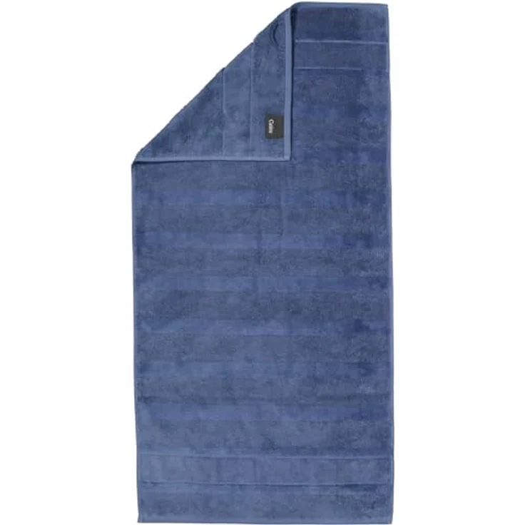 Cawö Handtuch Noblesse Uni 1002 nachtblau – Bild 2