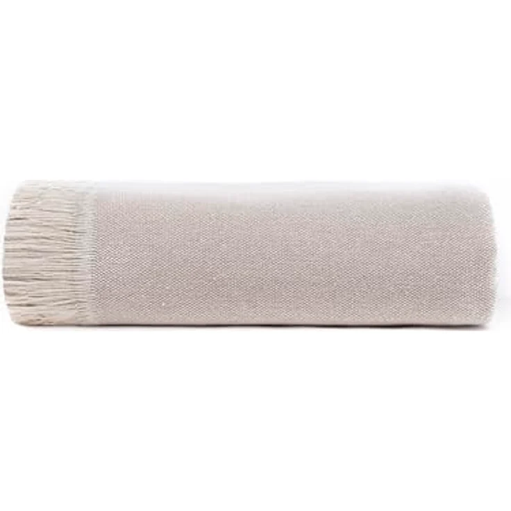 Todocama - Mehrzweck-Tagesdecke, Sofaüberwurf, Überwurf für Bett, Sofaüberwurf, Jarapas, glatt (230x260 cm, Sandbeige) – Bild 3