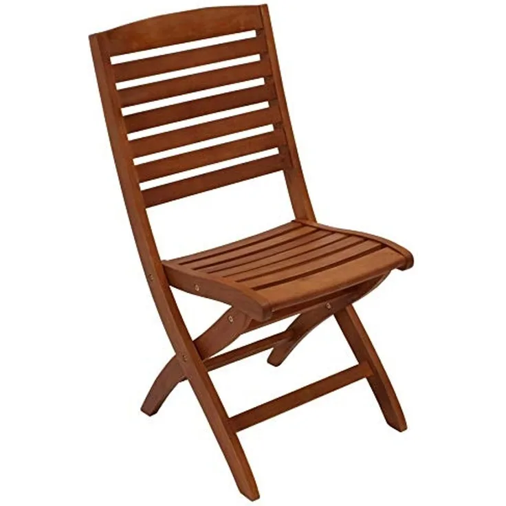 Klappstuhl CAPO, Eukalyptus geölt, 2 Stück,