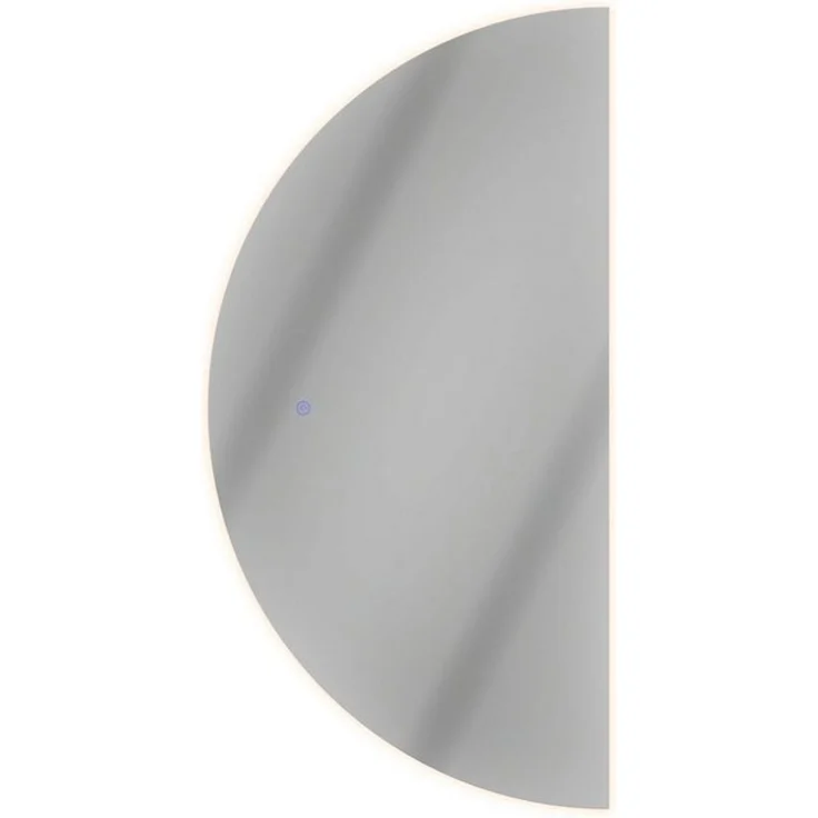 Planetmöbel Dekospiegel NIVORA (Dimmbar mit Touch-Schalter, 100x50cm, Dekorativer Wandspiegel mit Dimm-Funktion), LED Spiegel – Bild 4