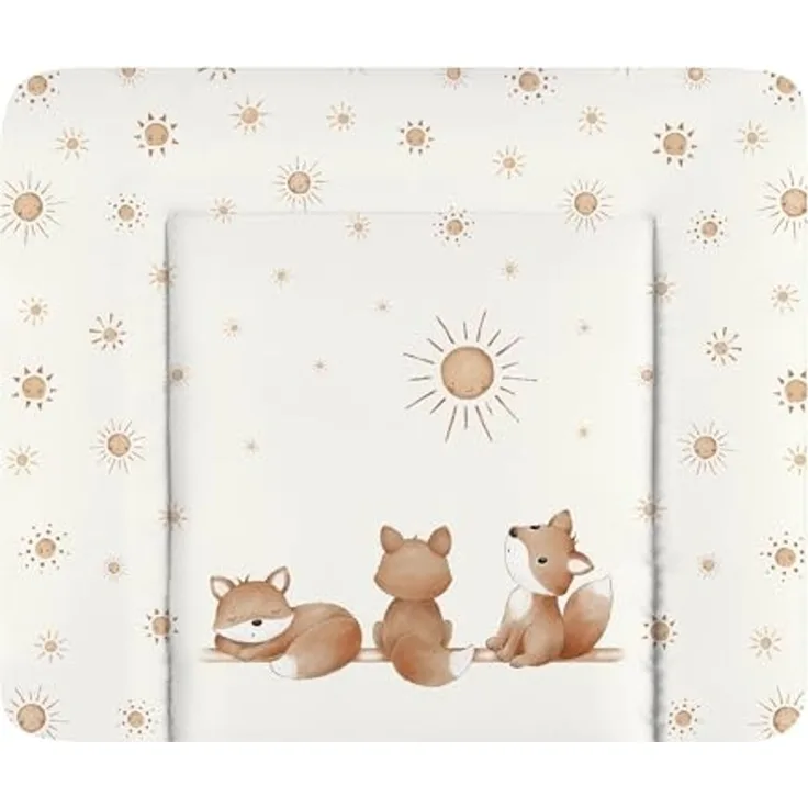 Julius Zöllner Wickelauflage Softy Folie Foxies Gr. 65/75