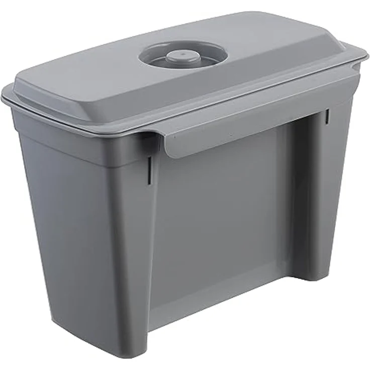 keeeper Küchenabfalleimer Milan 4,0 Ltr. 16,3x27x19 cm Nordic Grey – Bild 3