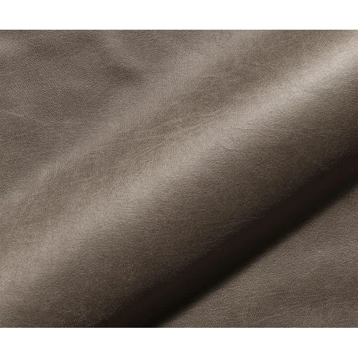 Drehstuhl Pejo-Flex Mikrofaser Taupe Vintage Kreuzgestell breit Effektfinish Titan 360° drehbar Taschenfederkern – Bild 4