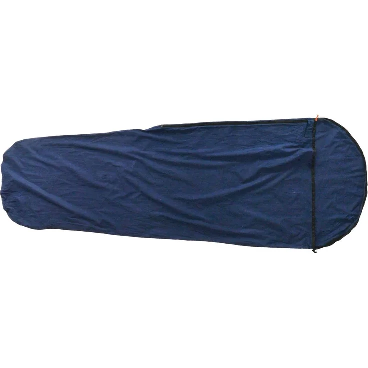 Origin Outdoors Sleeping Liner Baumwolle, Mumienform, royalblau – Bild 2
