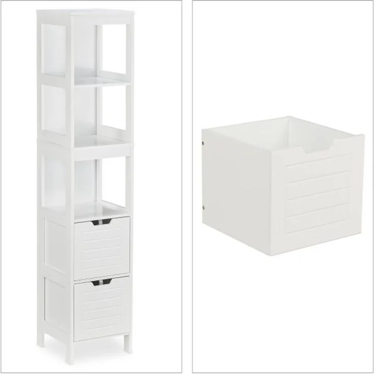 Badezimmerschrank weiß 10032183 – Bild 10