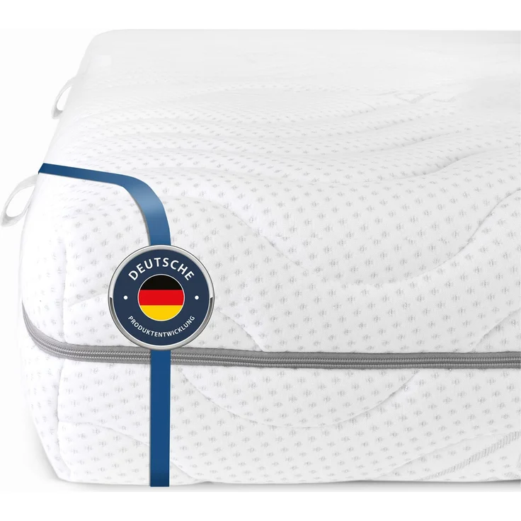 BMM 'Komfort 19 SilverCare' Kaltschaummatratze , 90x220 cm, H2 – Bild 1
