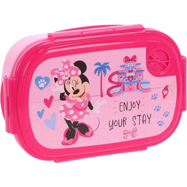 Disney Minnie Mouse Lunchpaket 5-tlg. Brotdose Trinkflasche Snackbox – Bild 3