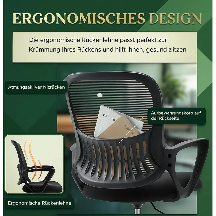 DUMOS Barhocker Barstuhl mit Sitzkissen Aus Pu-leder Und Metallbein BarStool mit lehne (2er Set), gepolstertes Leder,Stahlgestell,Sitzhöhe 40 cm, 66 cm, 74 cm – Bild 3