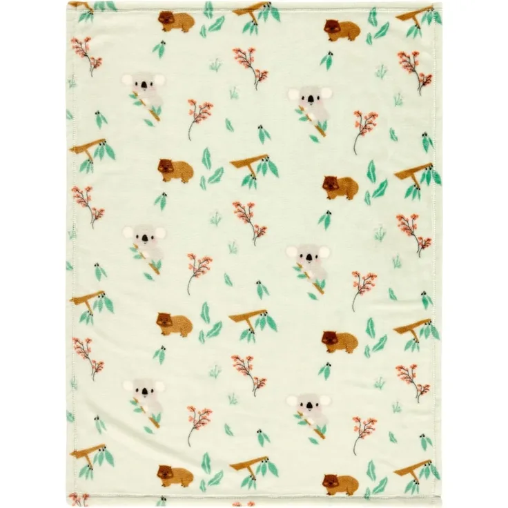 Alvi Microfaserdecke 75x100 cm Koalas World