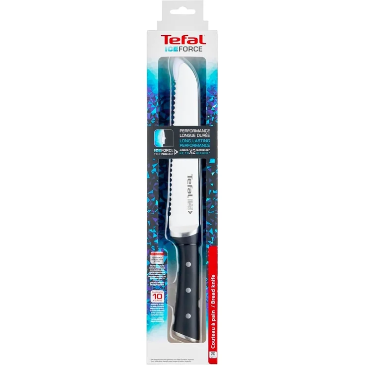 Tefal 'K23204 Ice Force' Brotmesser, Edelstahl schwarz, 20 cm – Bild 15