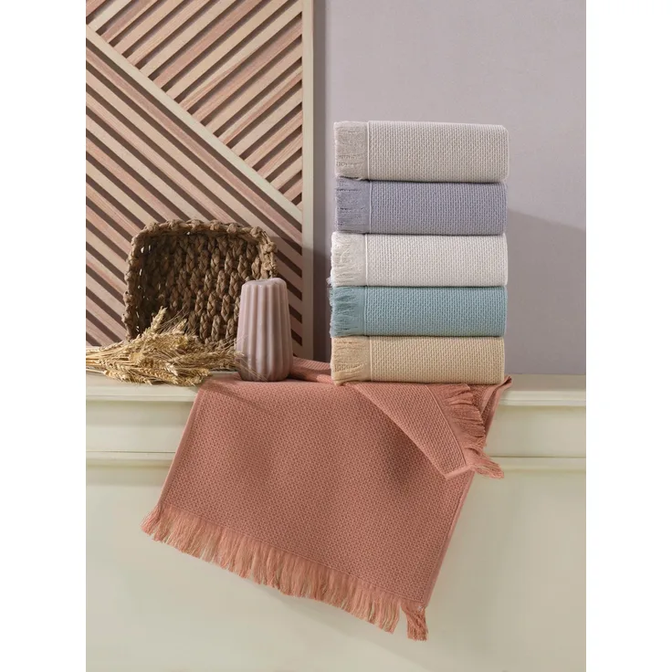 Waschhandtuch-Set (6-teilig), 'Mia ', Mehrfarbig