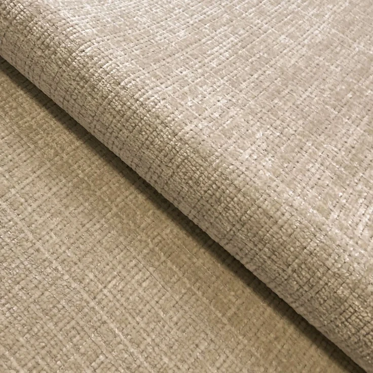 luma-home Wohnlandschaft U-Form 6-Sitzer, raffinierte Steppungen, Chenille-Bezug in Sand Grau, 323 x 161 x 79cm – Bild 4