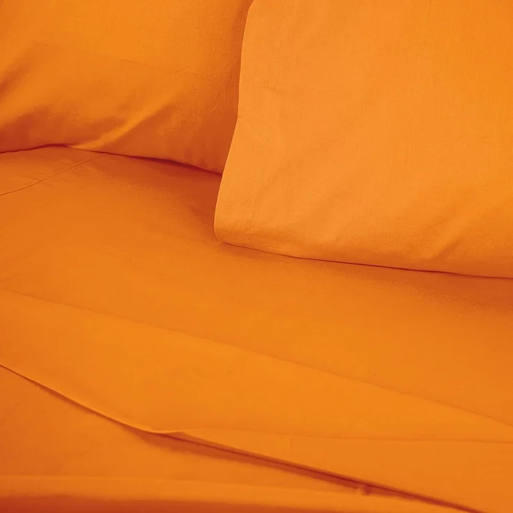 L'essentiel Maison 'Tonne Orage - 27' Ranforce Einzelbett-XXL-Bettbezug (DE), Orange, 220 x 155 cm – Bild 4
