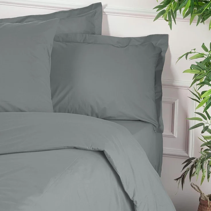 L'essentiel Maison 'Tonne Verte - 52' Ranforce Einzelbett-XXL-Bettbezug (DE), Dunkelgrau, 220 x 155 cm – Bild 3
