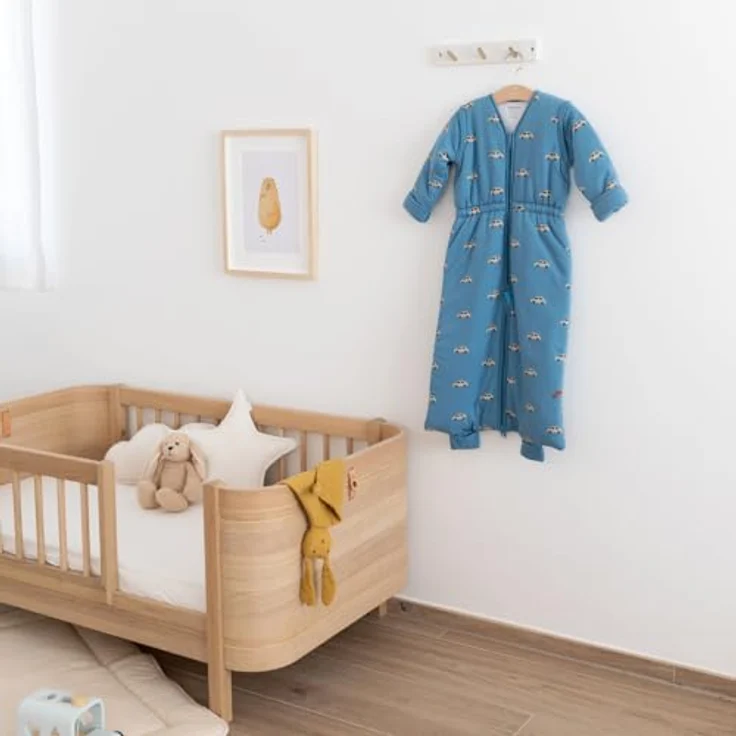 BEMINI Schlafsack Pady jersey + jersey tog 3 Türkis turquoise – Bild 7