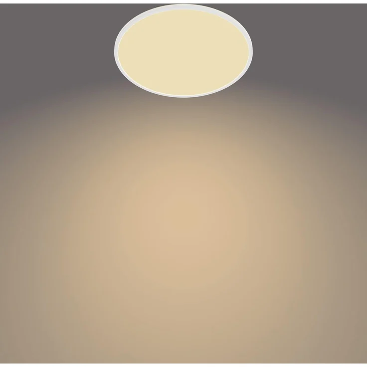 Philips Superslim CL550 Ceiling lamp Ø550 mm LED 36W 2700K SceneSwitch IP20 White – Bild 4