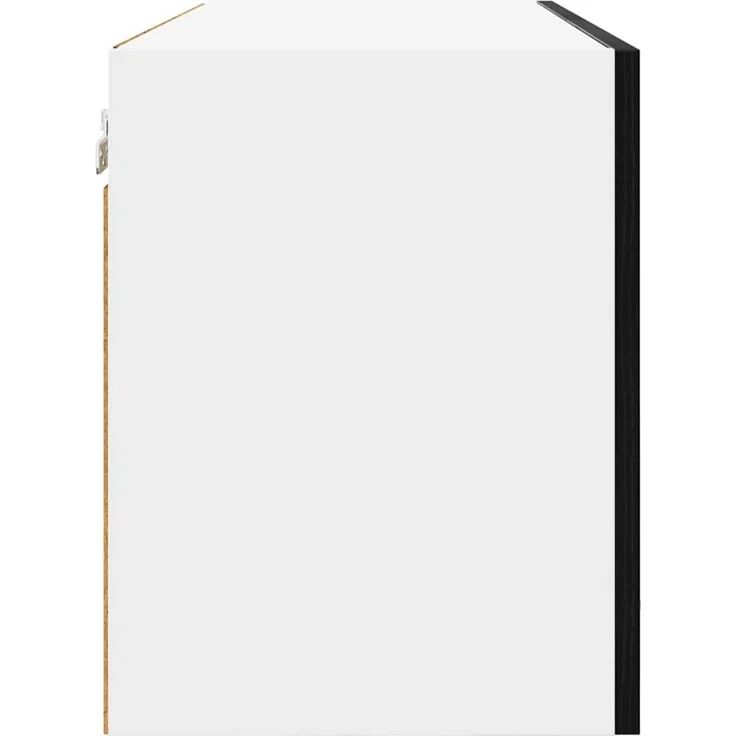 vidaXL Hängeschrank Schwarz Eichen-Optik 80 x 31 x 40 cm Holzwerkstoff 884179 – Bild 7