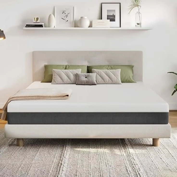 EGO HOME Matratze 180x200 cm 20 cm Hoch H3 Kaltschaummatratze mit 3-lagigem Kaltschaum & Beidseitig nutzbar - Druckentlastend, Punktelastisch, Atmungsaktiv, Rückenschonend, Öko-Tex Zertifiziert – Bild 2