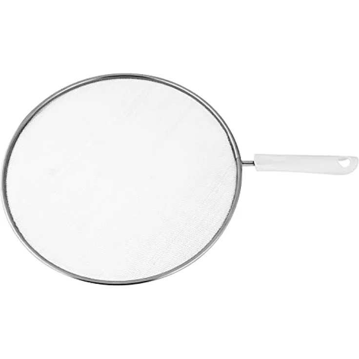 Fackelmann Spritzschutz Arcadalina Ø 29 cm weiß-silber – Bild 1