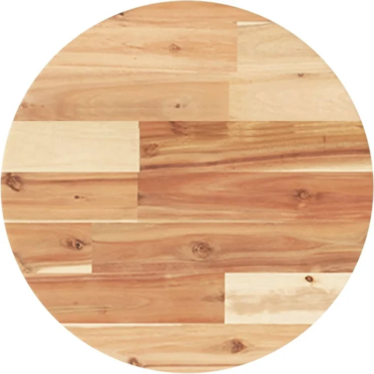 vidaXL Tischplatte Rund Ø40x4 cm Massivholz Akazie 4008700 – Bild 2