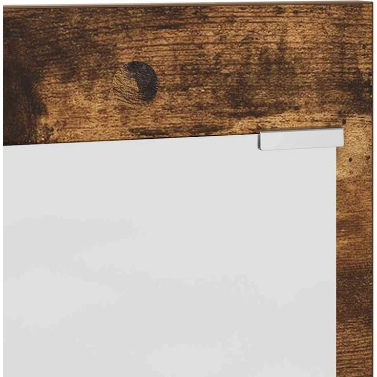 vidaXL Wandmontierter nachttisch Geräucherte Eiche 90 x 10 x 50 cm 874519 – Bild 8
