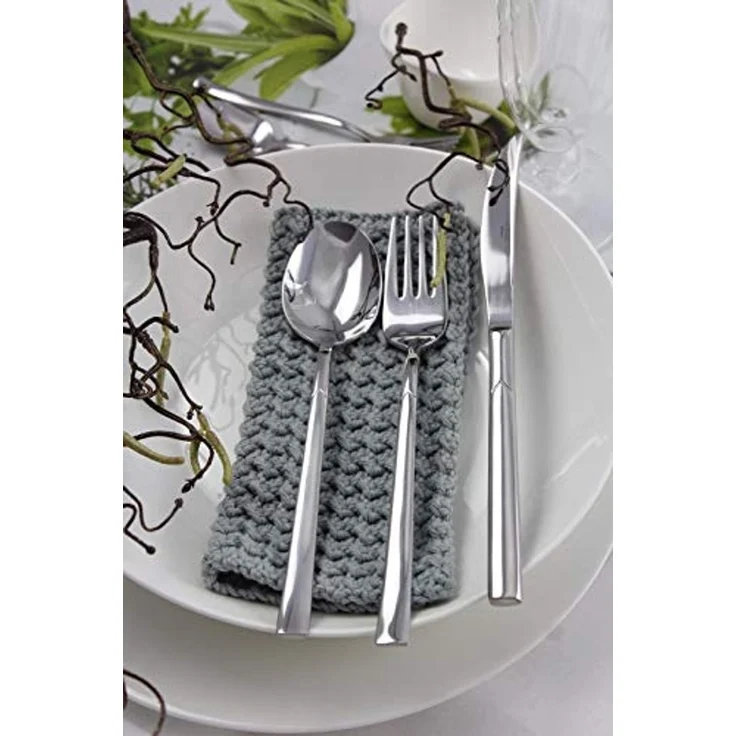 Mulex Besteck-Set Morena (60-tlg), 12 Personen, Edelstahl, hochglanzpoliert – Bild 2