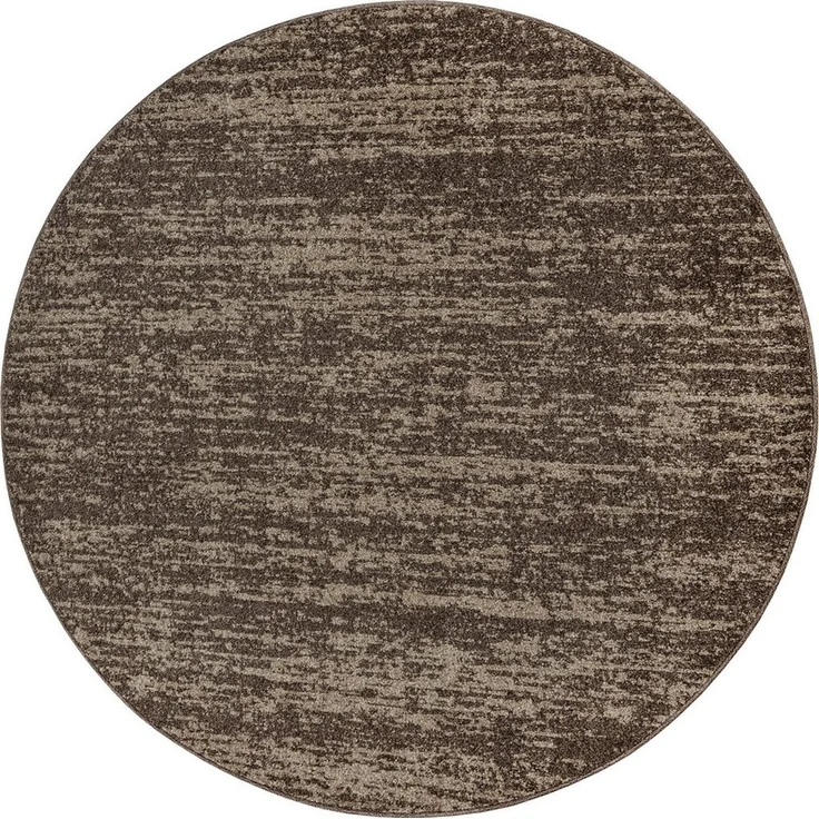 Sanat Teppich Oslo, auch als Läufer und in Rund, rund, Höhe: 10 mm, meliert, robuster Kurzflor, Wohnzimmer, Schlafzimmer, Kinderzimmer – Bild 2