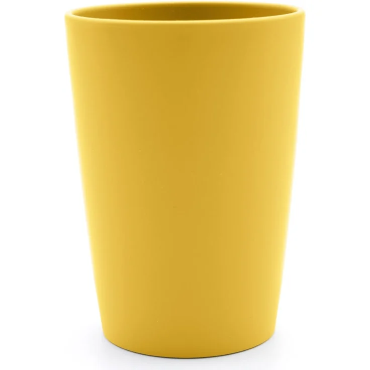 Magu Trinkbecher Natur-Design gelb