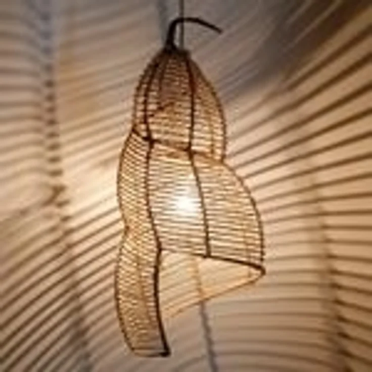 Rattan Lampe Mamuju – Bild 1
