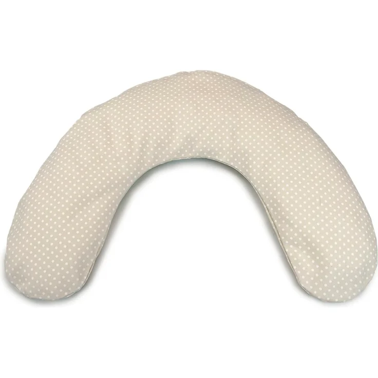 Theraline Frühchenkissen 100 x 15 inkl. Bezug Punkte beige Mikroperlen – Bild 1