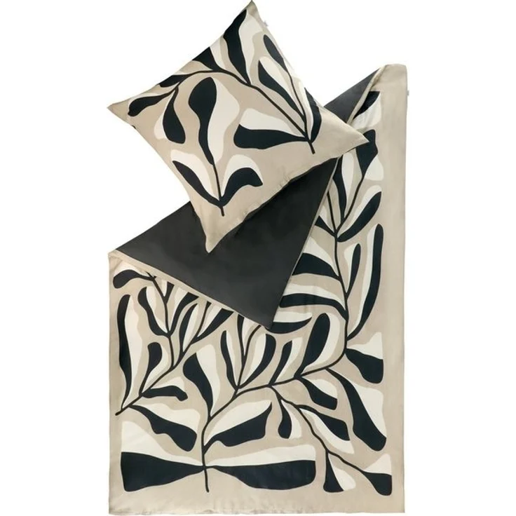 SCHÖNER WOHNEN-Kollektion Wendebettwäsche Plant, Satin, aus 100% Baumwolle – Bild 2