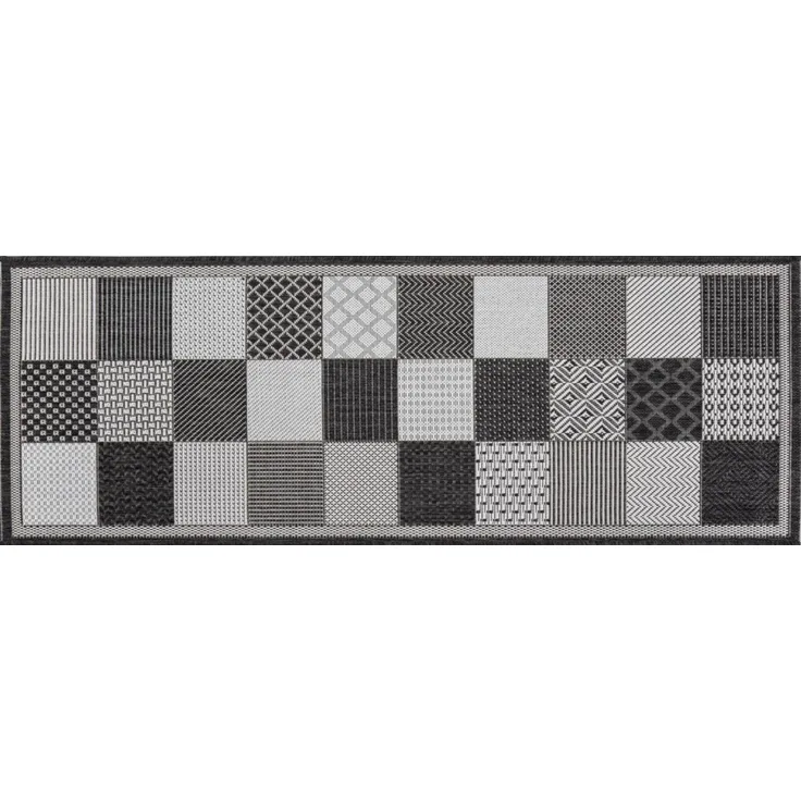 Andiamo Teppichläufer Arizona anthrazit 50 x 150 cm
