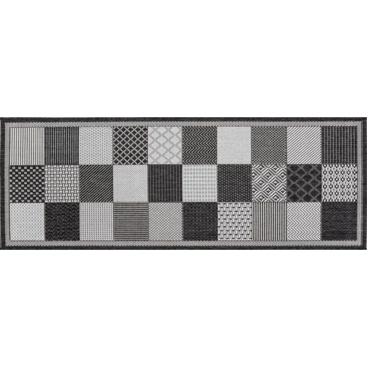 Andiamo Teppichläufer Arizona anthrazit 50 x 150 cm