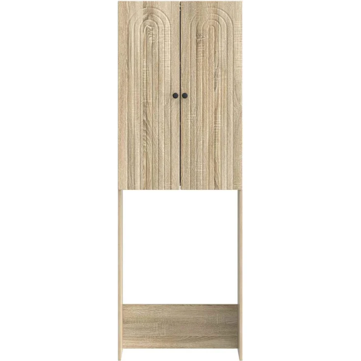 vidaXL Toilettenschrank ALKMAAR Sonoma-Eiche 66 x 25,5 x 190 cm 896257 – Bild 3